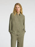 Selected Femme Viva Ls Sun Shirt - Vetiver