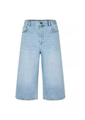 Vito Long Shorts - Bleach Blue Wash