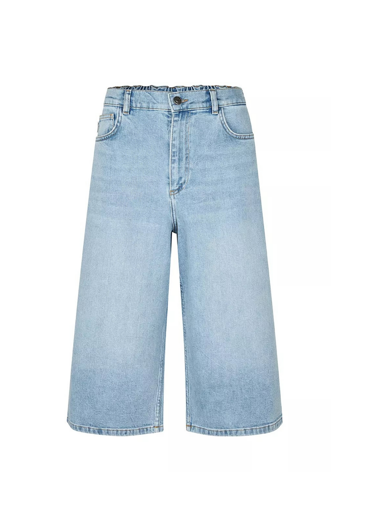 Vito Long Shorts - Bleach Blue Wash