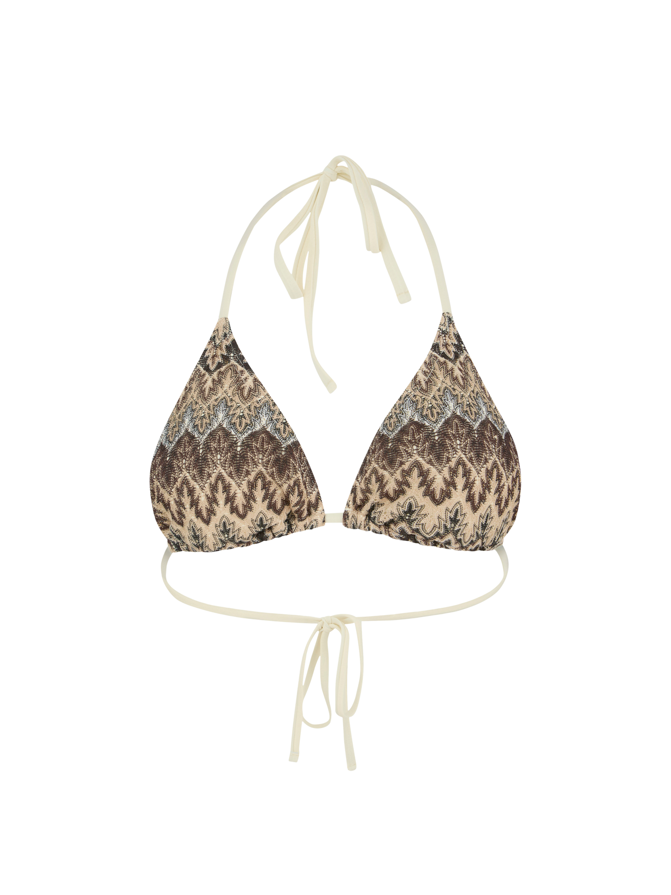 Amber Bel Bikini Top - Mocha Brown