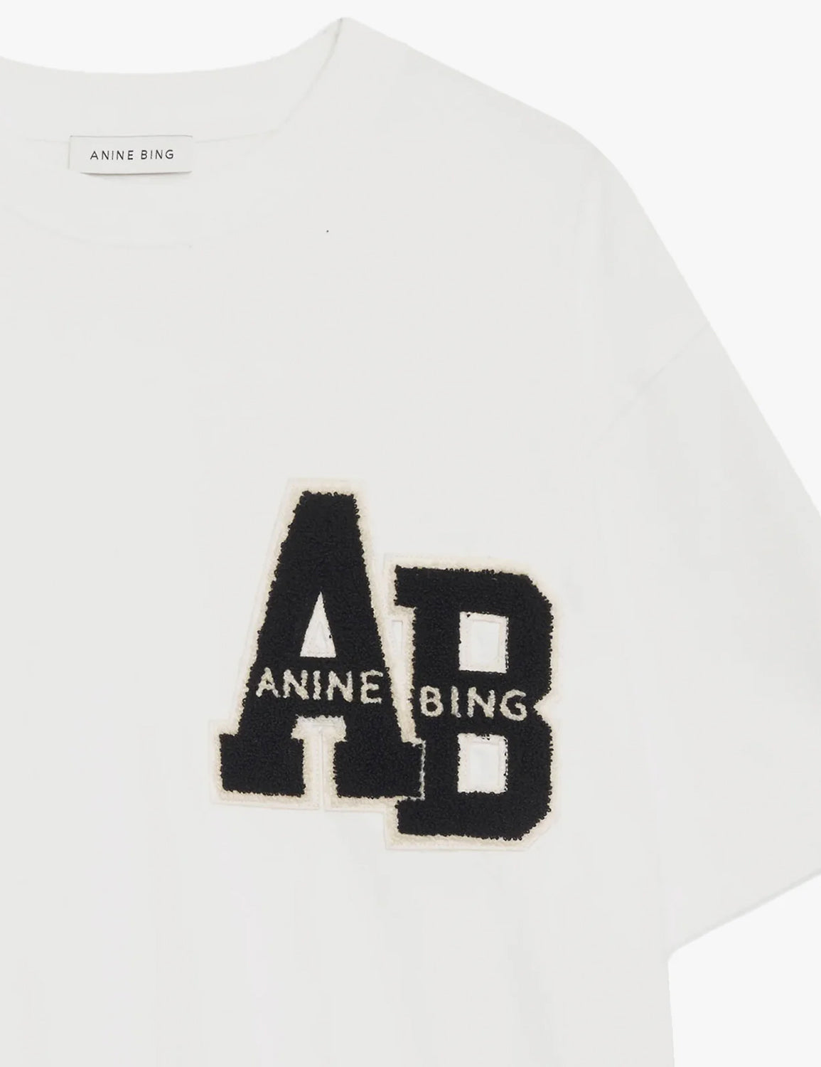 Lili Tee Letterman - Off White