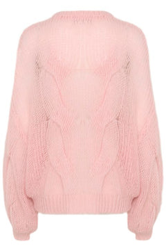 ZeniaGZ Pullover - Soft Pale Pink