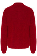 Alphagz Short Cardigan - Haute Red Melange