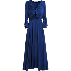 Meridian Solid Dress - Indigo