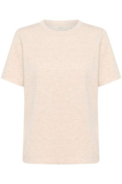 VincentIW Melange Karmen T-Shirt - Vanilla Melange