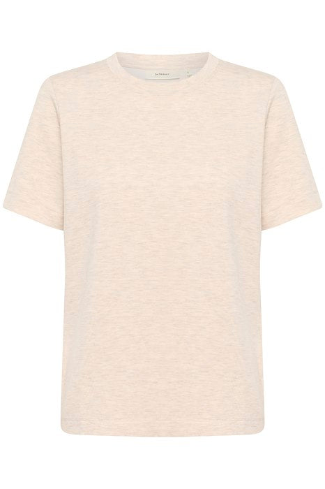VincentIW Melange Karmen T-Shirt - Vanilla Melange