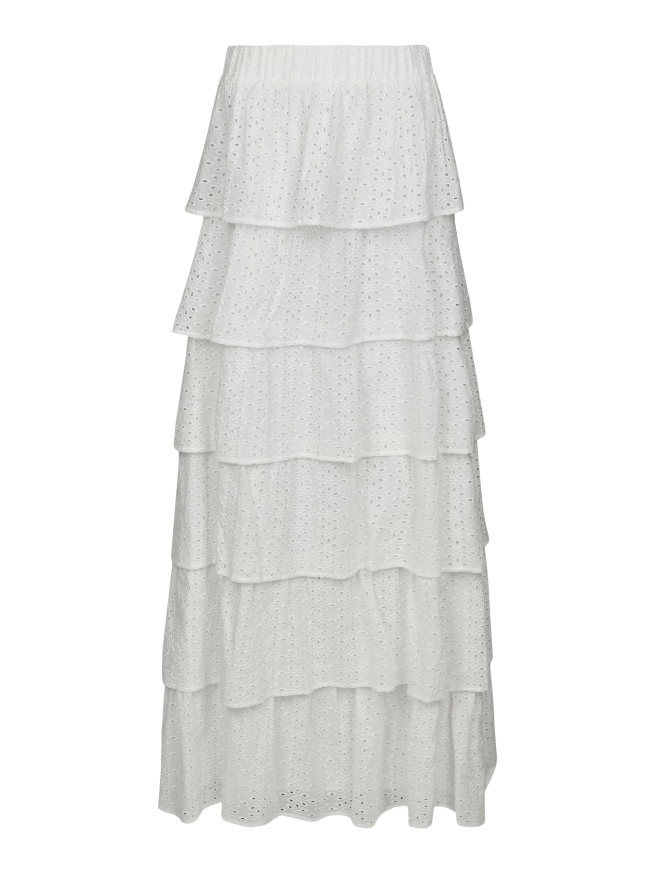 Morris Emb Kjol - Off White