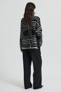 Signa Knit T-Neck - Svart