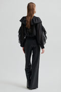 Fria Frill Blus - Svart