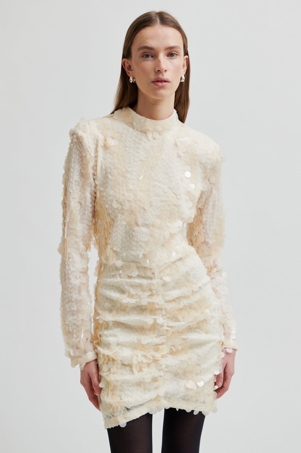 Glimmer Dress - Jet Stream