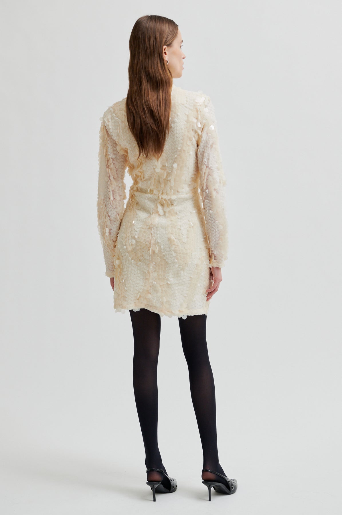 Glimmer Dress - Jet Stream