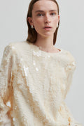 Second Female Glimmer Blouse - Jet Stream