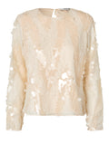 Second Female Glimmer Blouse - Jet Stream