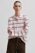 Lovella Striped Polo Tee - Festival Bloom