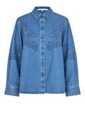 Cornelia Denim Shirt - Blue Denim