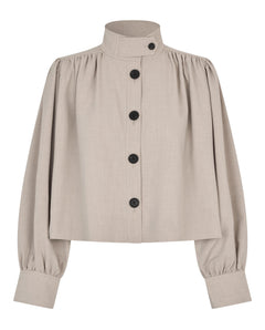 Zoie Jacket - Light Beige Melange