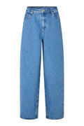Belton Barrel Denim Jeans - Blue Denim