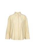 Nell Shirt - Ljusgula Ränder