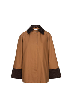 Heather Jacket - Dark Camel