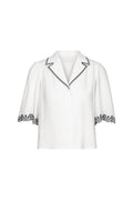 Jane Blouse - Vit