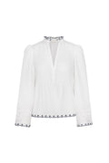Lynn Blus - Vit