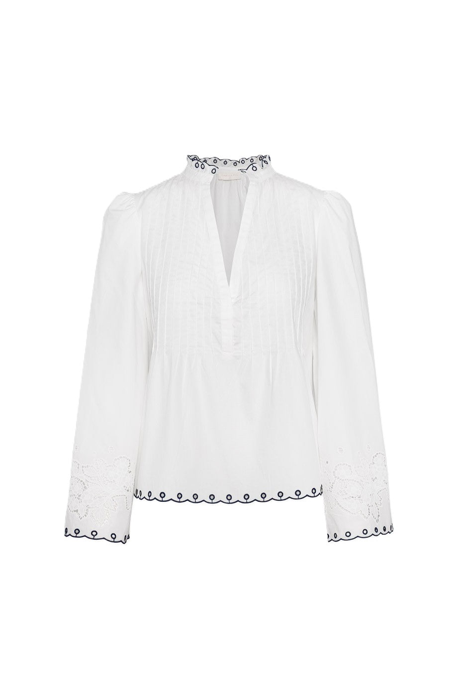 Lynn Blus - Vit