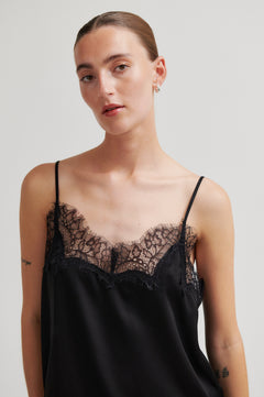 Lacia Strap Top - Black