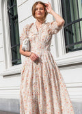 Fabienne Dress - Almond