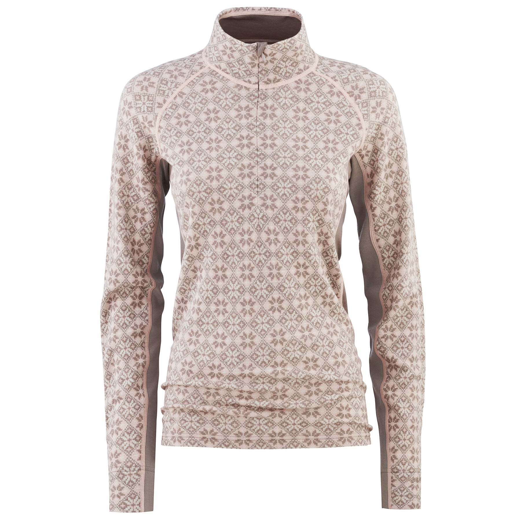 Rose Light Half Zip - Light Warm Grey