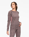 Rose Light Long Sleeve - Dusty Dark Pink