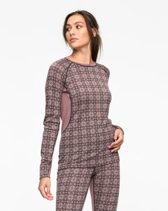 Rose Light Long Sleeve - Dusty Dark Pink