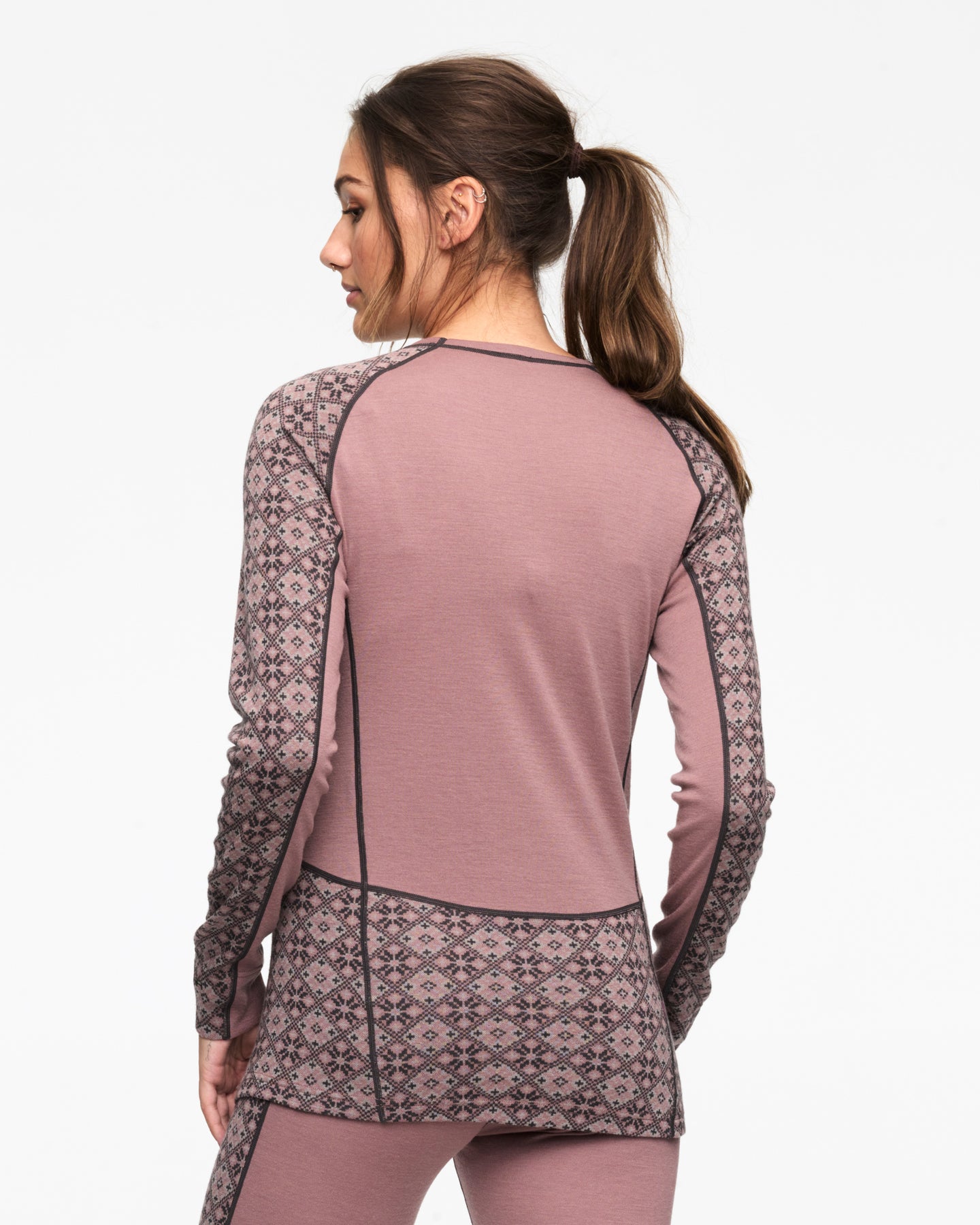Rose Light Long Sleeve - Dusty Dark Pink