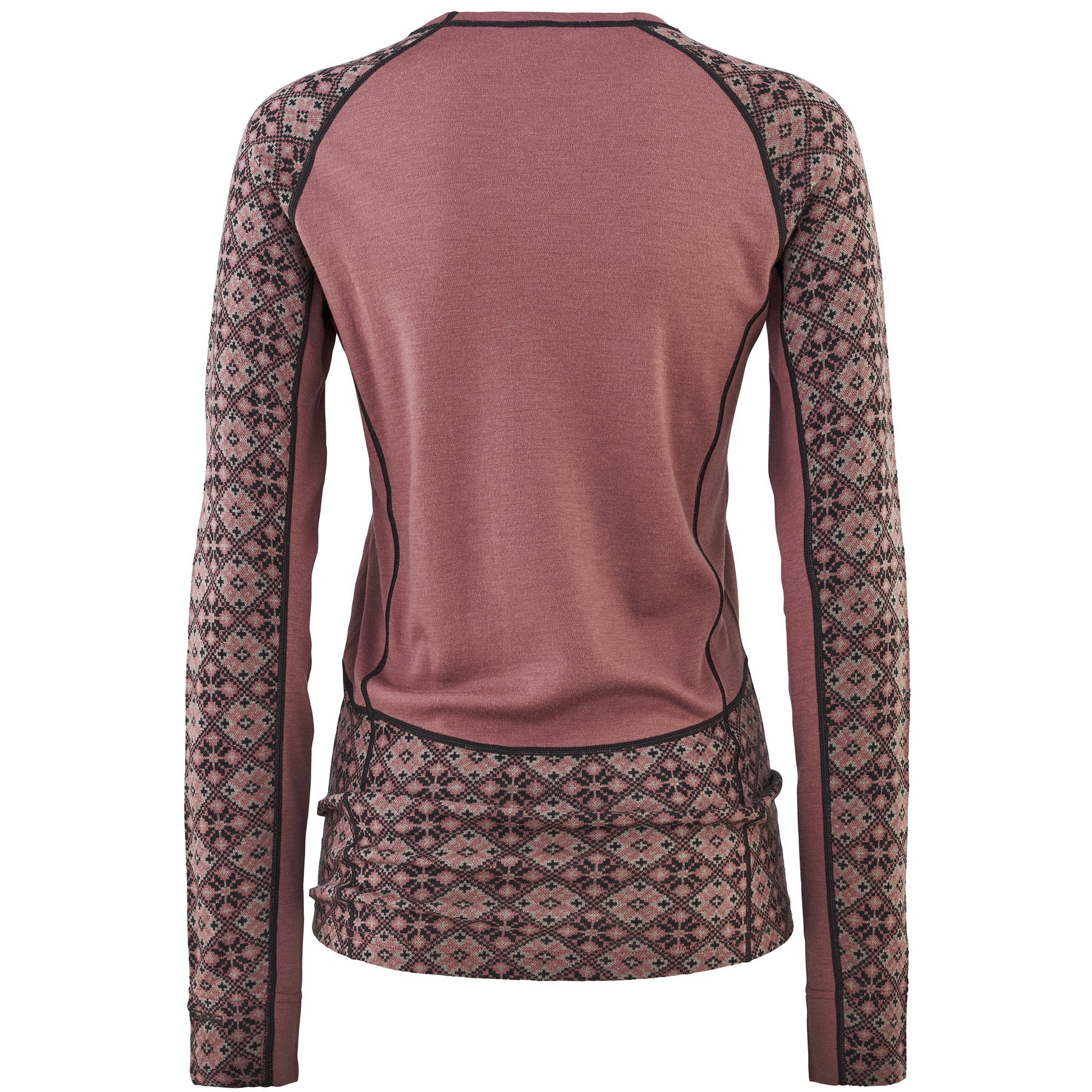 Rose Light Long Sleeve - Dusty Dark Pink