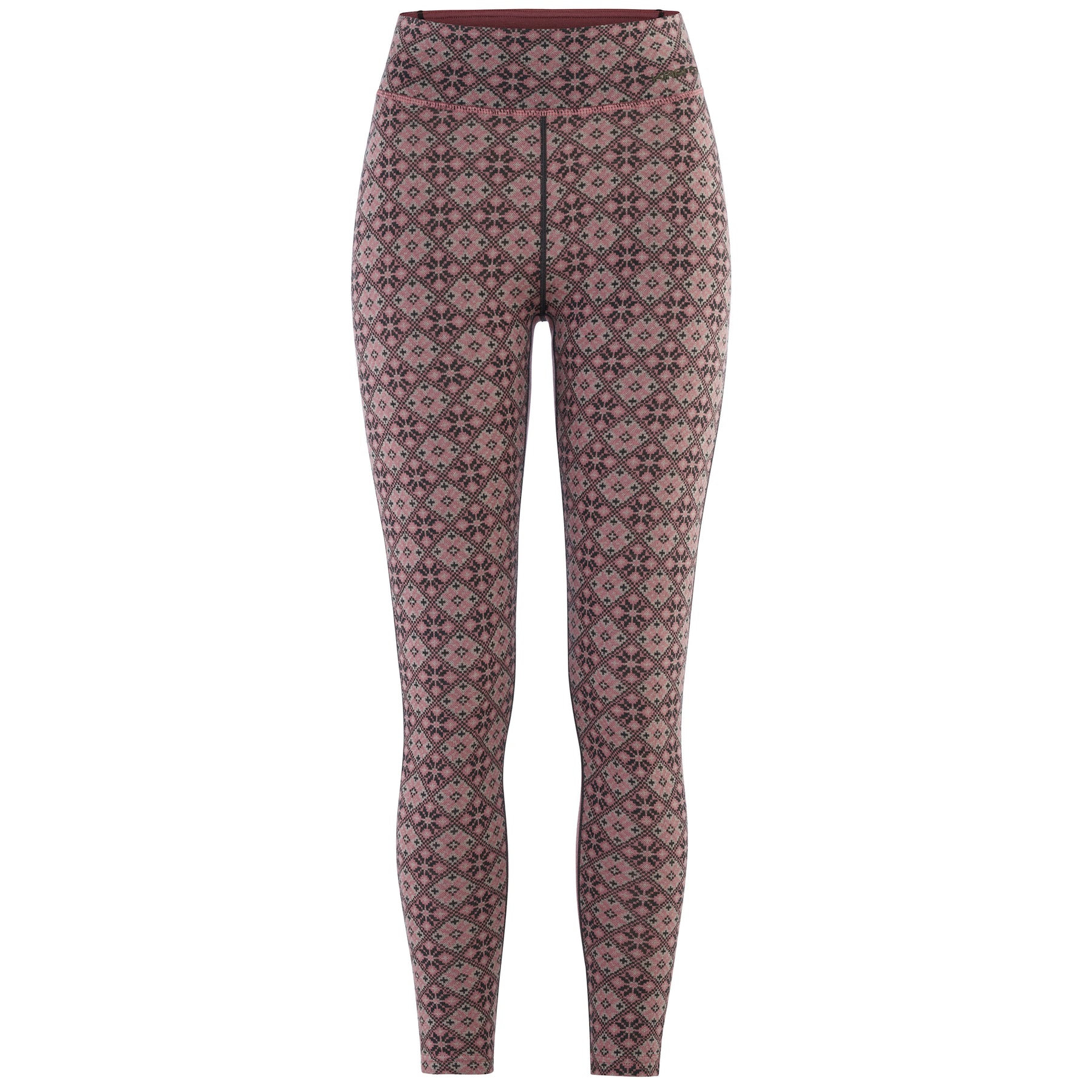 Rose Light Pant High Waisted - Dusty Dark Pink