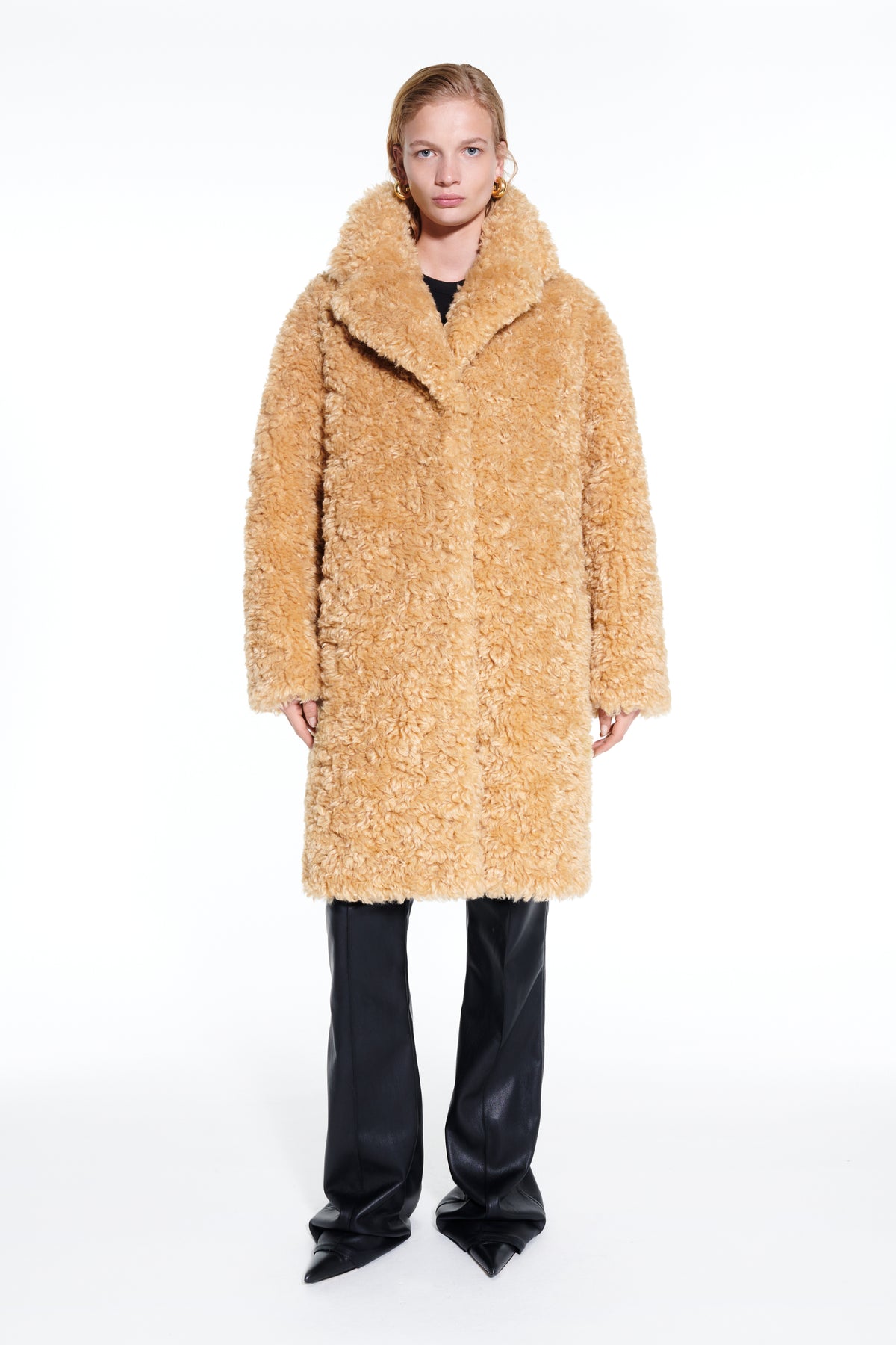 Camille Cocoon Coat - Light Caramel