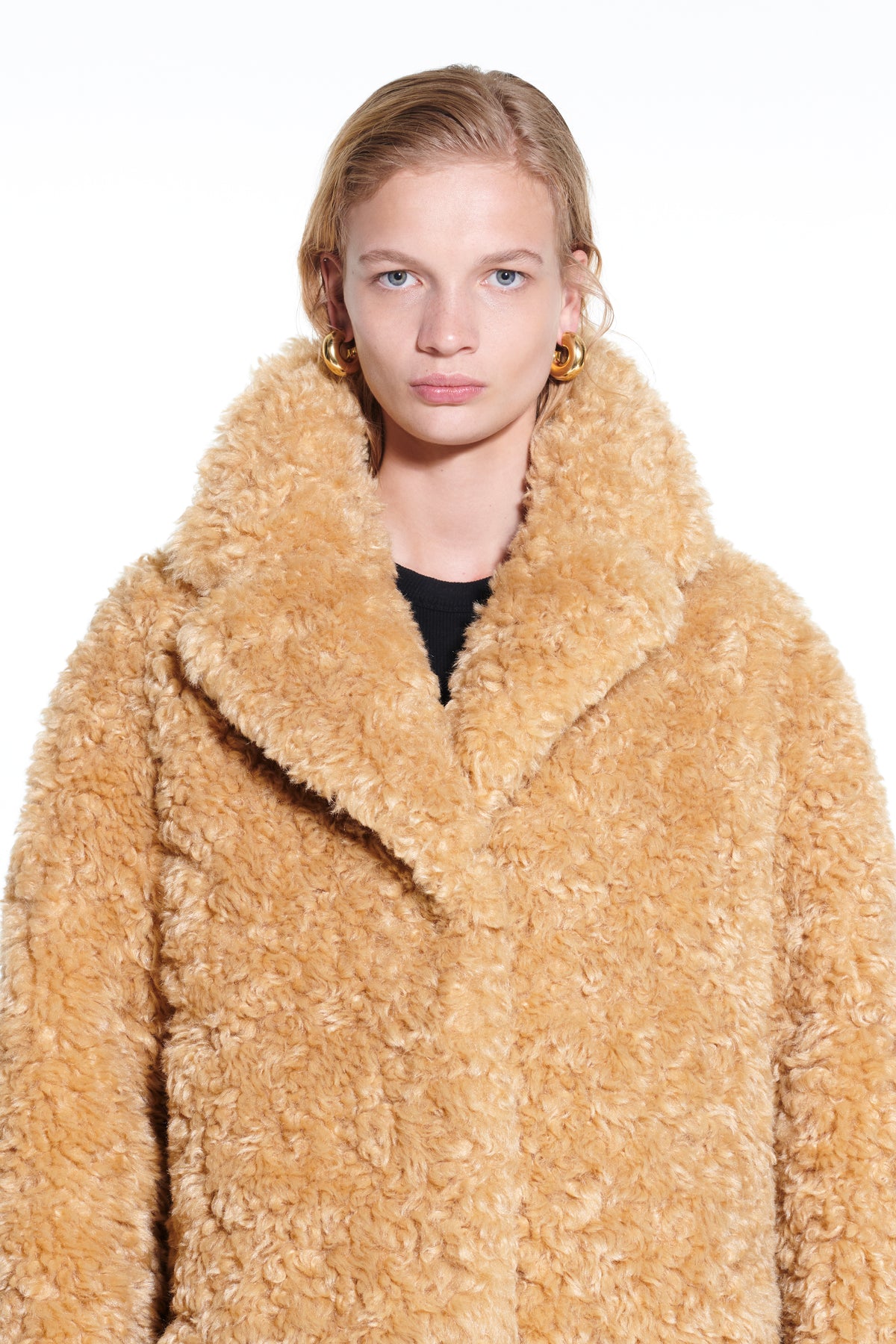 Camille Cocoon Coat - Light Caramel