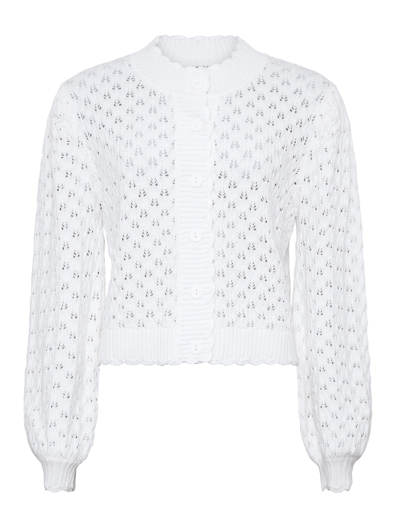 Alexandra Cardigan - Vit