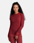 Smekker Long Sleeve - Burgundy Red