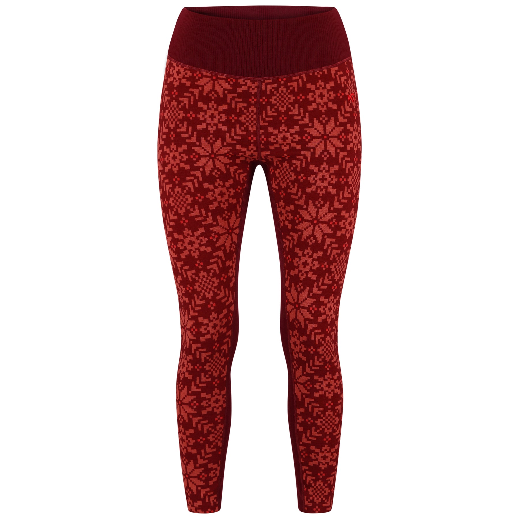 Edith Pants - Burgundy Red