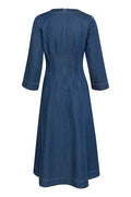 Mableiw Dress - Mörkblå denim