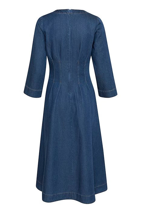 Mableiw Dress - Mörkblå denim