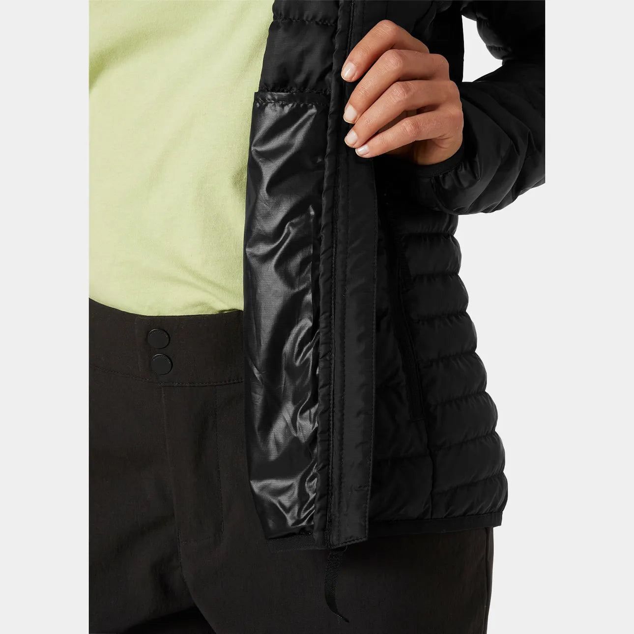 W Banff Hooded Insulator - Black