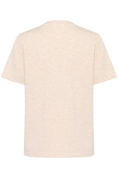 VincentIW Melange Karmen T-Shirt - Vanilla Melange