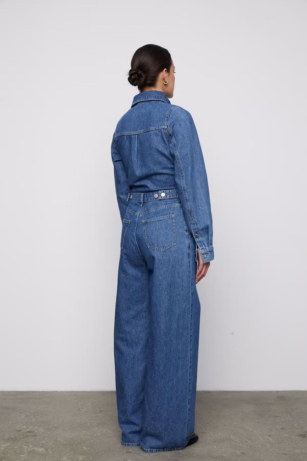 Jordan Jumpsuit - Mid Blue