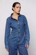 Jordan Jumpsuit - Mid Blue