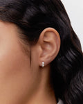 Shibuya Ni Stud - Silver