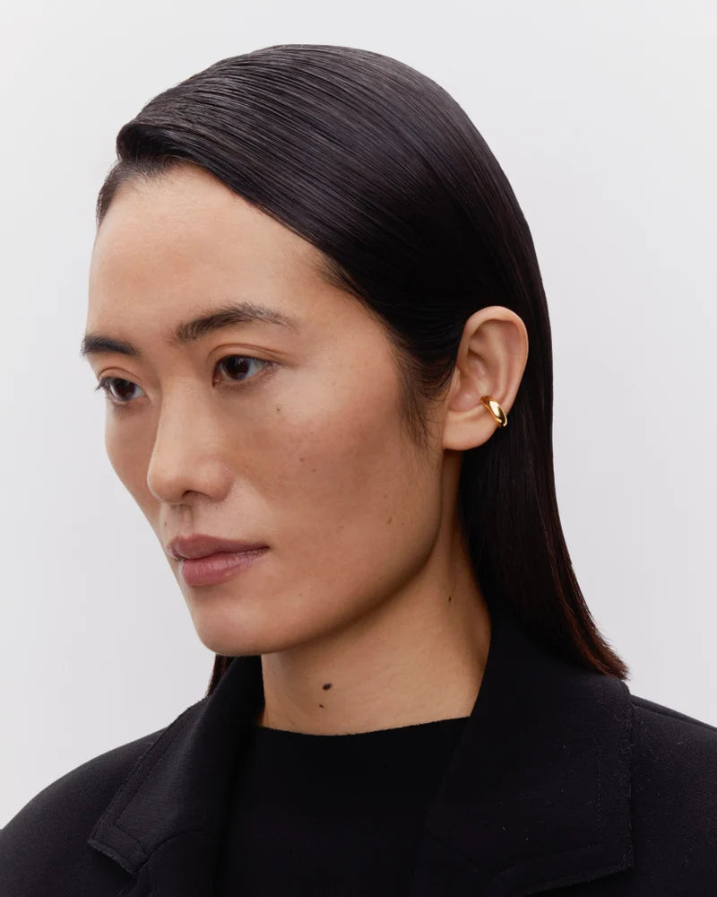 Omotesando Chunk Ear Cuff - Gold