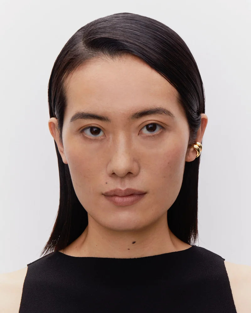 Omotesando Chunk Ear Cuff - Gold
