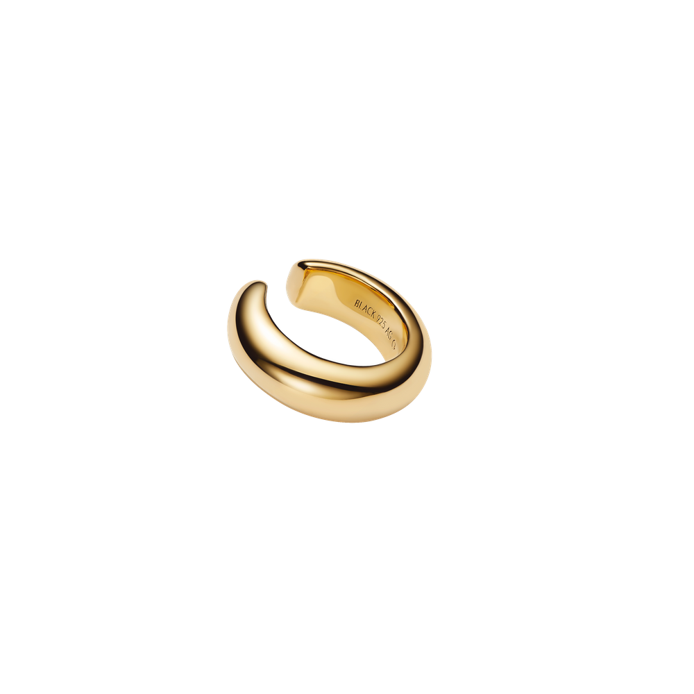 Omotesando Chunk Ear Cuff - Gold