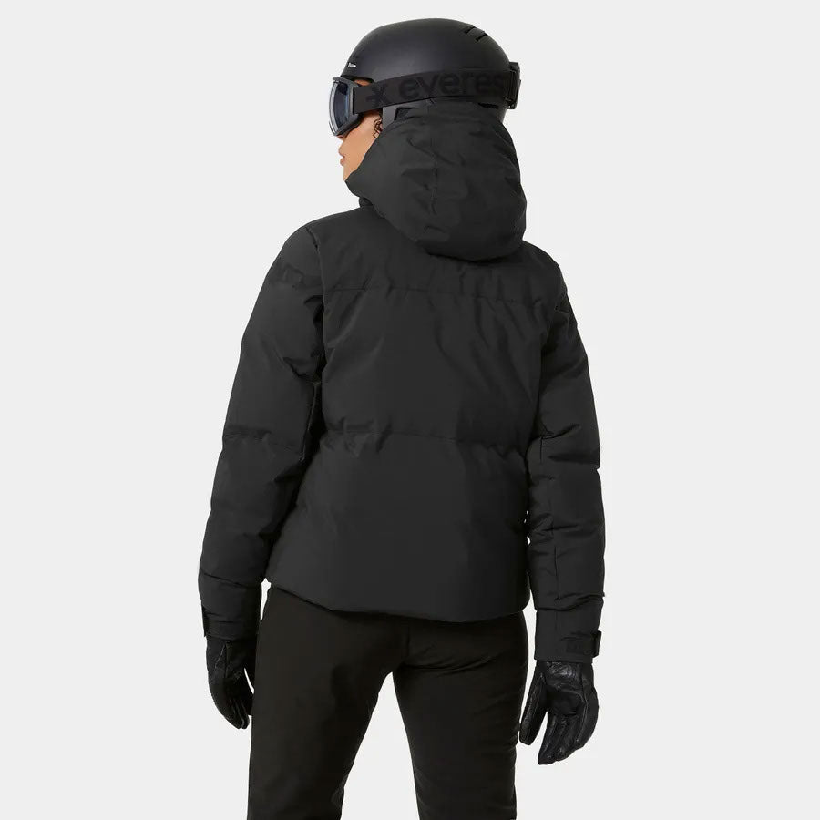 W Nora Short Puffy Jacket - Svart